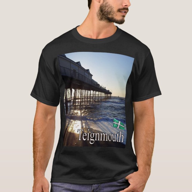 Camiseta Teignmouth, Devon (Frente)