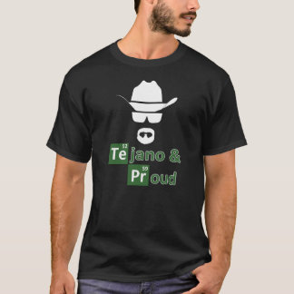 Camiseta Tejano e o t-shirt escuro dos homens orgulhosos