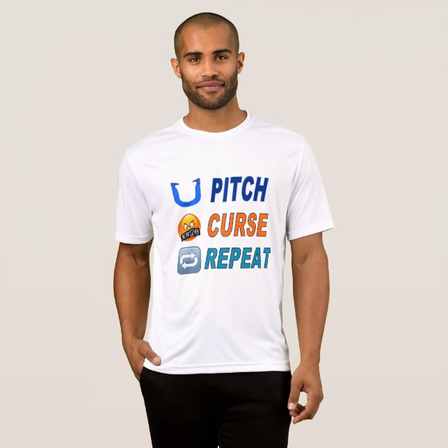 Camiseta Tek HorseShoe Pitching Tee (Frente Completa)