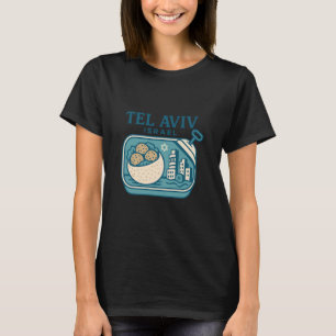 Camiseta Tel Aviv Israel Lembrança Comida Israelense E Dese