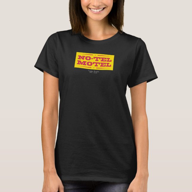 Camiseta Tel Motel Tucson AZ (Frente)