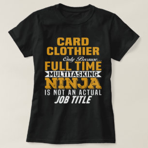 Camiseta Tela de cartão