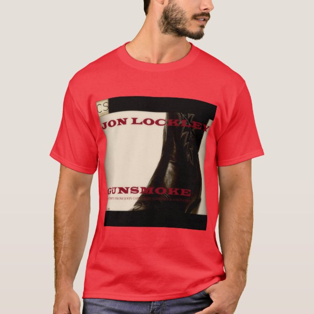 Camiseta Tela Gunsmoke de Jon Lockley (Frente)