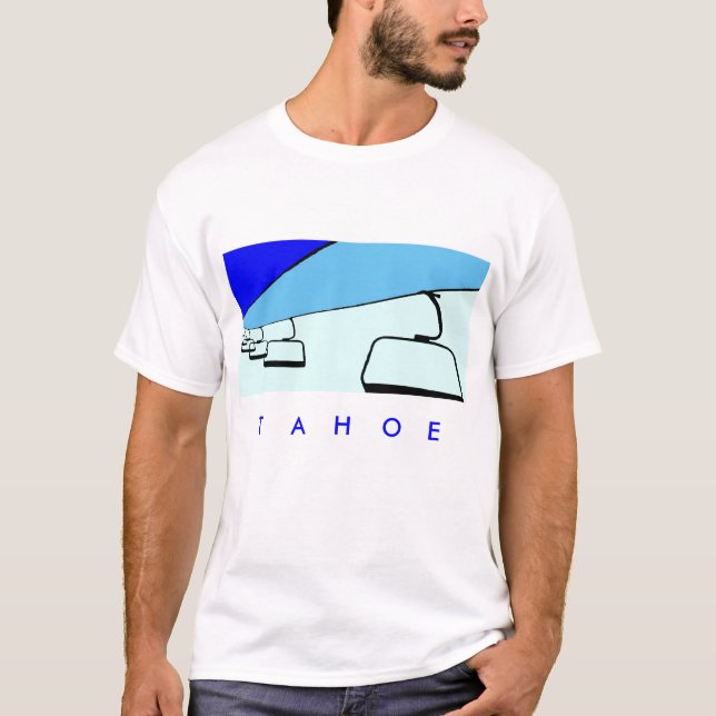 Camiseta telecadeira do tahoe (Frente)