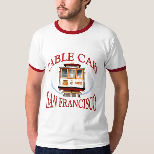 Camiseta Teleférico de San Francisco (Frente)