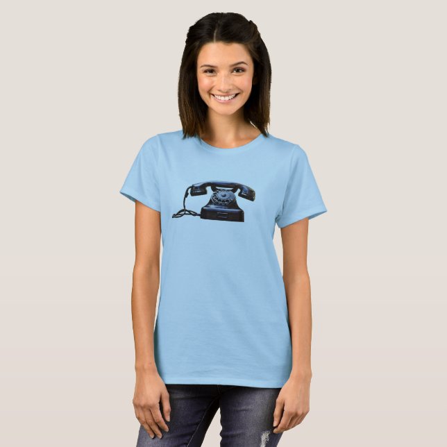 Camiseta Telefone Antigo (Frente Completa)