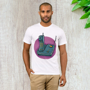 Camiseta Telefone e Secretária automática mens T-Shirt