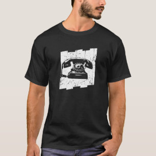 Camiseta Telefone Retroativo Vintage Telefone