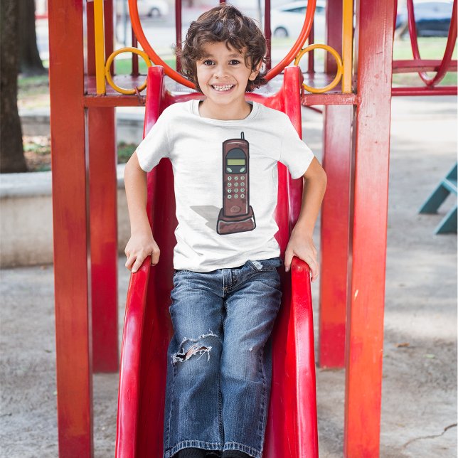 Camiseta Telefone sem fio (Criador carregado)