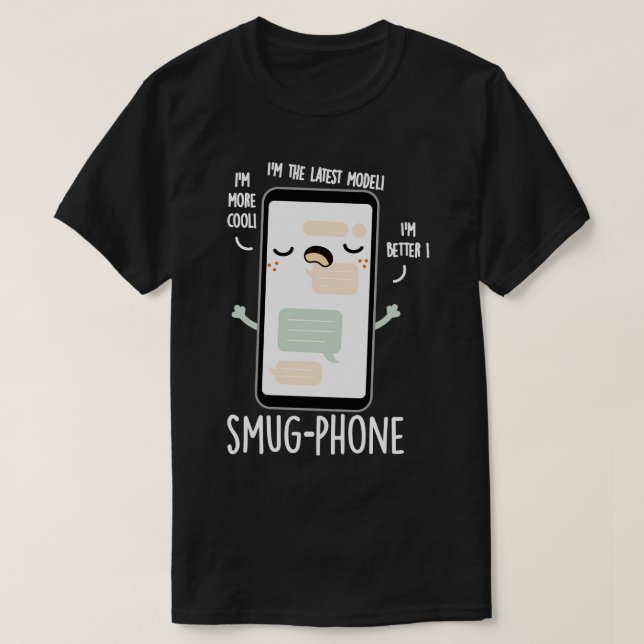Camiseta Telefones Celulares Engraçados (Frente do Design)