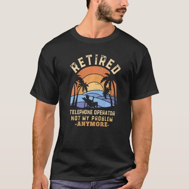 Camiseta Telefonista Reformado Já Não É Meu Problema (Frente)