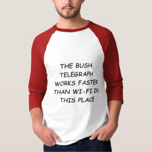 Camiseta Telégrafo Bush