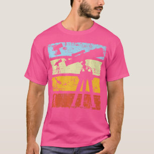 Camiseta Telescópio Astronomia Espaço Monocular