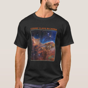 Camiseta Telescópio de Espaço Webb Novas Clipes Cósmicas de