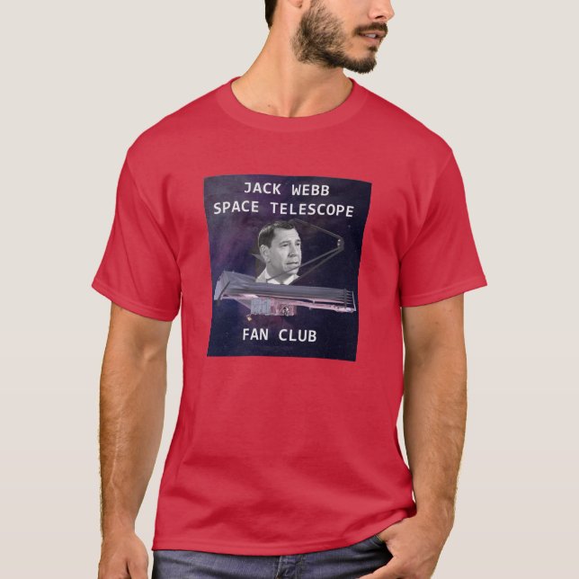 Camiseta Telescópio espacial Jack Webb T-Shirt (Frente)