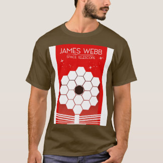 Camiseta Telescópio espacial James Webb
