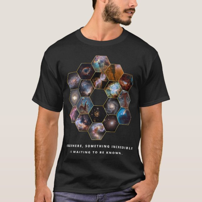 Camiseta Telescópio Espacial James Webb A Jwst Exploration (Frente)
