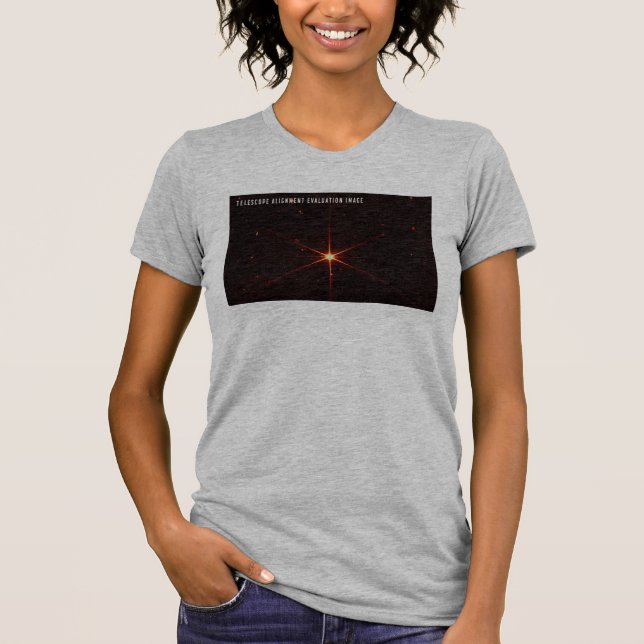 Camiseta Telescópio Espacial Webb, um Guia Starry para Alin (Frente)