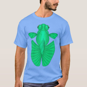 Camiseta Telescópio Verde Borboleta-Moa