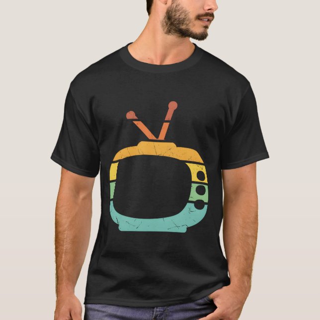 Camiseta Television Art WorkV funny (Frente)