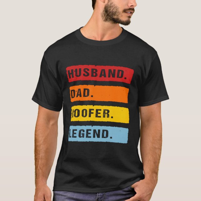 Camiseta Telhado de carpintaria de Dia de os pais de telhad (Frente)