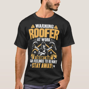 Camiseta Telhado No Serviço Roofer