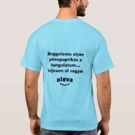Camiseta Teljesen el vagyok aleva férfi rövidujjú