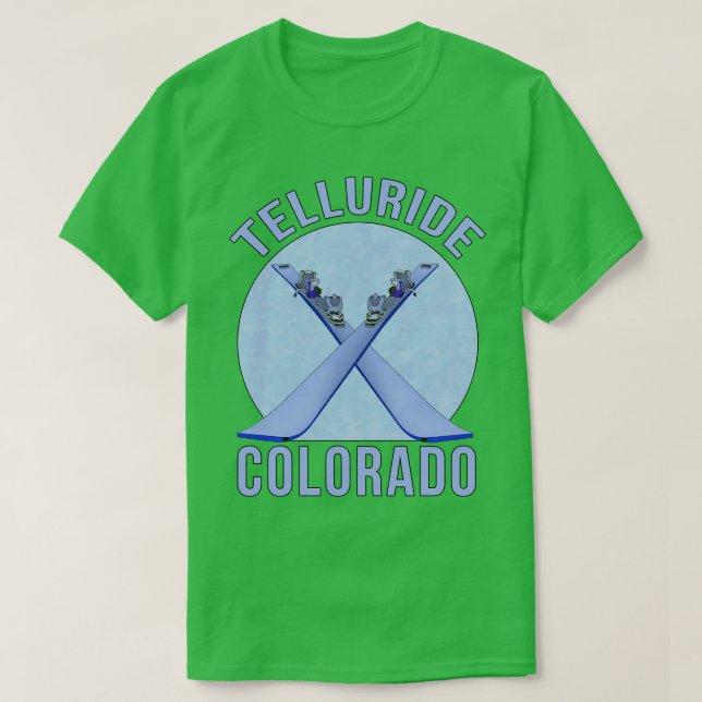 Camiseta Telluride Colorado (Frente do Design)