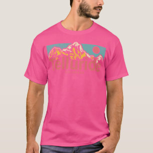 Camiseta Telluride Colorado - Clássico Grap de Montanha Ext