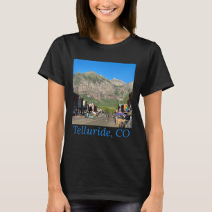 Camiseta Telluride Colorado Main St Co Montanhas Cidade Esq