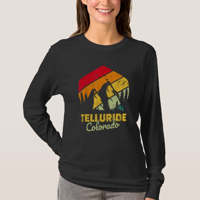 Camiseta Telluride Colorado Mountain Bear (Frente)
