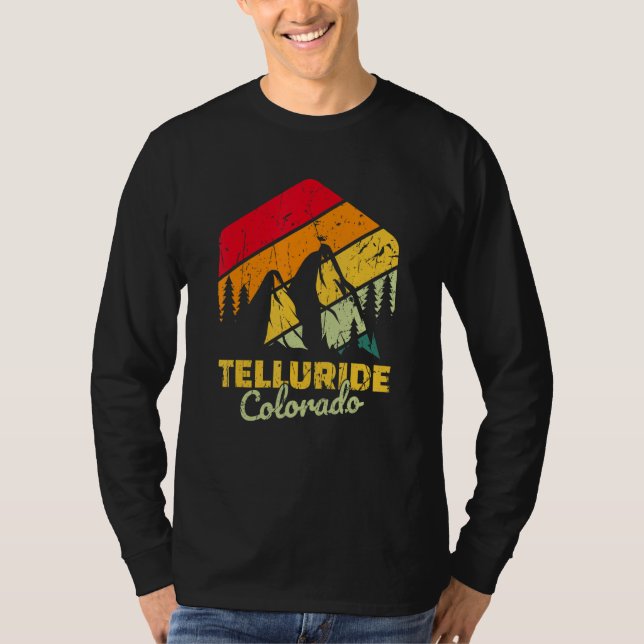 Camiseta Telluride Colorado Mountain Bear (Frente)