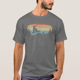 Camiseta Telluride Colorado Snowboard Resort Retro Snowb