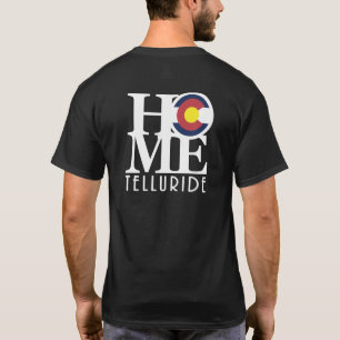 Camiseta Telureto INÍCIO - impressão de trás