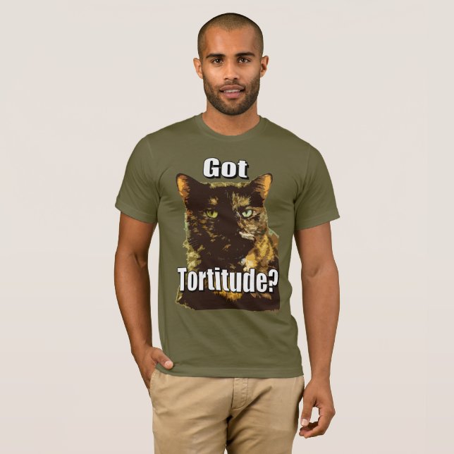 Camiseta Tem a Canvas Tortitude Bella T-Shirt (Frente Completa)