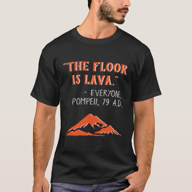 Camiseta Tem A Palavra Lava Pompeia (Frente)