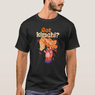 Camiseta Tem Algum Kimchi Espicado Para Comer Comida Corean