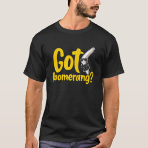 Camiseta Tem Boomerang Thrower Boomerang Jogador Esportivo