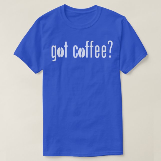 Camiseta Tem café 1 (Frente do Design)