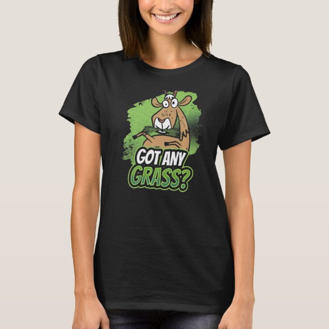 Camiseta Tem Caprino De Animais De Capa (Frente)