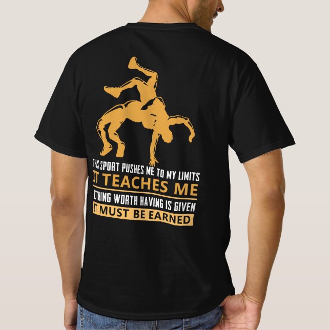 Camiseta TEM DE SER GANHADA Luta (Verso)