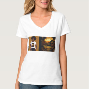 Camiseta tem em mente um suporte ou formato específico para