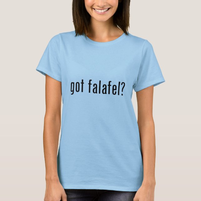 Camiseta tem falafel? (Frente)