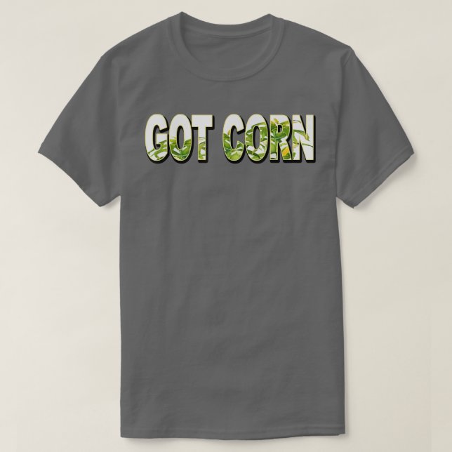 Camiseta Tem fazendeiros de milho (Frente do Design)