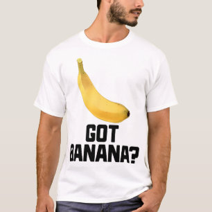 Camiseta Tem Fruta Amarelo Engraçado de Banana