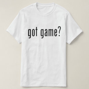 Camiseta tem jogo?