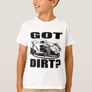 Camiseta Tem Lama? Corrida de Dirt Modified
