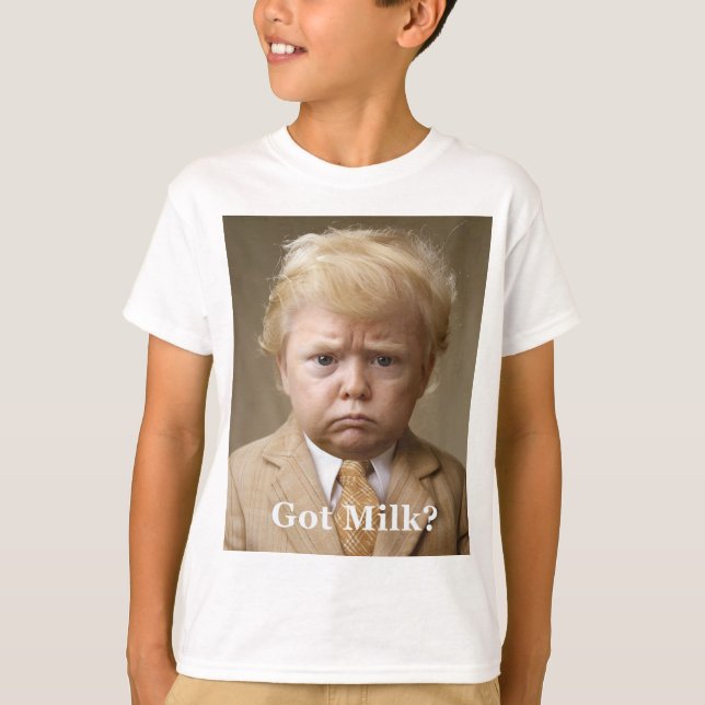 Camiseta Tem leite? (Frente)