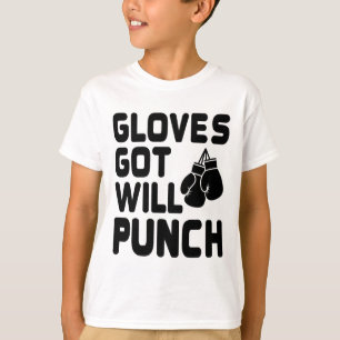 Camiseta Tem Luvas Vai Socar Boxeador Esportes Força Academ