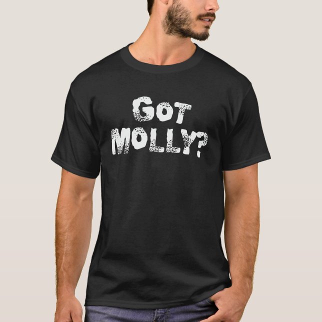 Camiseta Tem Molly? --Camiseta (Frente)